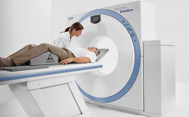 RMN ca modalitate de diagnosticare a osteocondrozei toracice